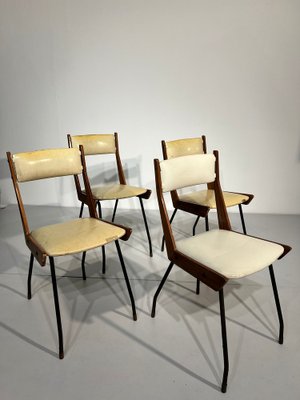 Vintage Chairs by Carlo Ratti, Set of 4-KCF-1328066