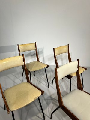 Vintage Chairs by Carlo Ratti, Set of 4-KCF-1328066