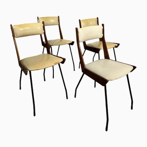 Vintage Chairs by Carlo Ratti, Set of 4-KCF-1328066