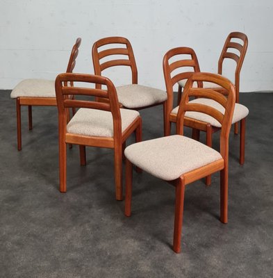 Vintage Chairs from Dyrlund, Denmark, 1970s, Set of 6-UYS-1735151