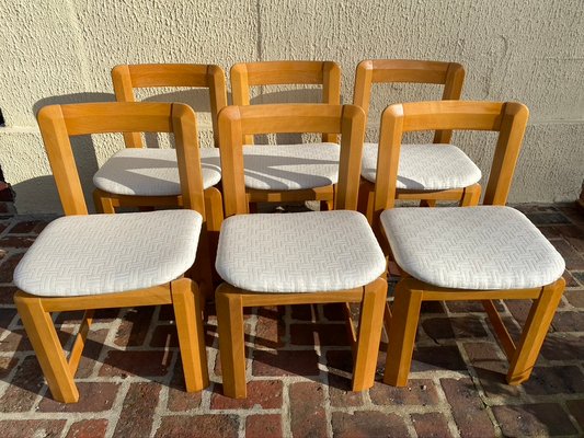 Vintage Chairs from Guilleumas Scandinavian, 1960s, Set of 6-HFR-1091563