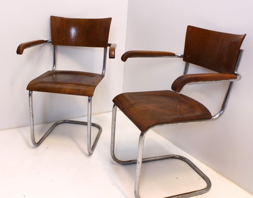 Vintage Chairs from Mücke Melder, 1920, Set of 2-KWR-1747861