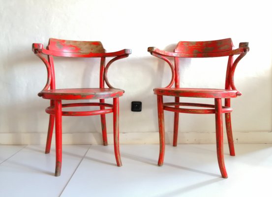 Vintage Chairs from Thonet, 1960, Set of 2-ALG-1075415