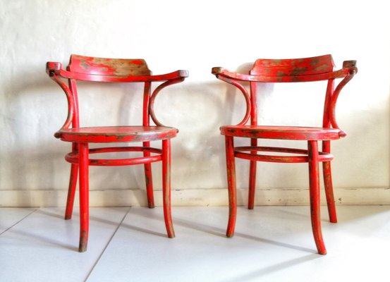 Vintage Chairs from Thonet, 1960, Set of 2-ALG-1075415