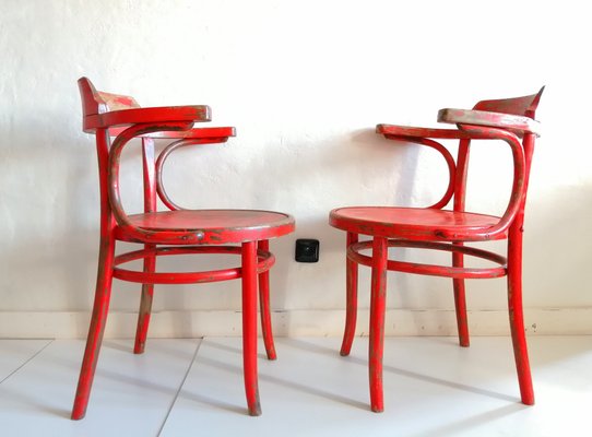 Vintage Chairs from Thonet, 1960, Set of 2-ALG-1075415