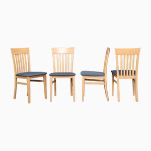 Vintage Chairs in Beech, Set of 4-HJY-1727137