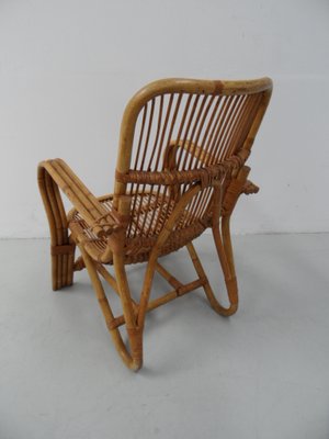 Vintage Chairs in Rattan, Set of 2-PNJ-1314993