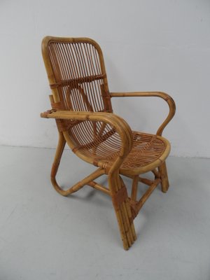 Vintage Chairs in Rattan, Set of 2-PNJ-1314993