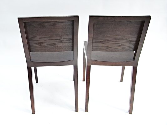 Vintage Chairs in Stained Ash by Gunter Lambert, Set of 2-EP-1777097