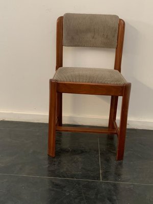 Vintage Chairs in Walnut and Beech, 1970s, Set of 5-IJR-1452973