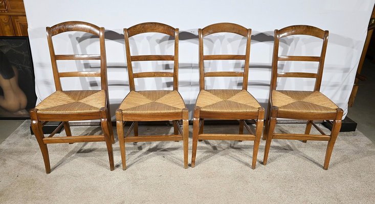 Vintage Chairs in Walnut, Set of 4-RVK-1769820