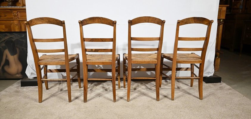 Vintage Chairs in Walnut, Set of 4-RVK-1769820