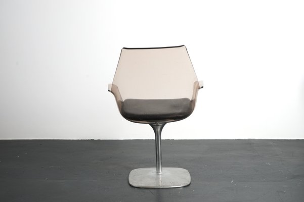 Vintage Champagne Chair in Acrylic Glass, 1970s-CIP-980439