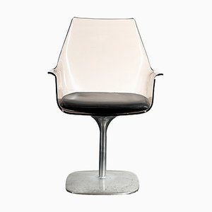 Vintage Champagne Chair in Acrylic Glass, 1970s-CIP-980439