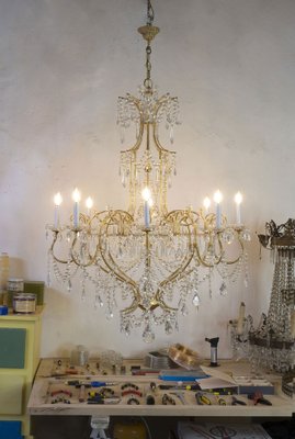 Vintage Chandelier, 1980s-QES-1759563