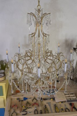 Vintage Chandelier, 1980s-QES-1759563