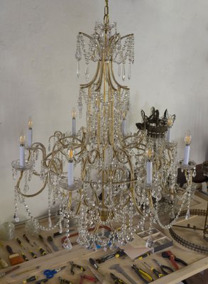 Vintage Chandelier, 1980s-QES-1759563