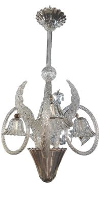 Vintage Chandelier by Barovier & Toso, 1940s-INI-1745414