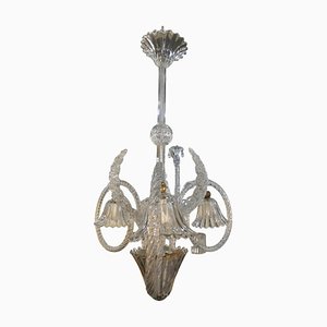 Vintage Chandelier by Barovier & Toso, 1940s-INI-1745414