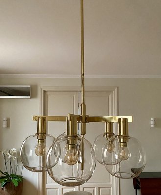 Vintage Chandelier by Hans-Agne Jakobsson, 1960s-ZYF-803295