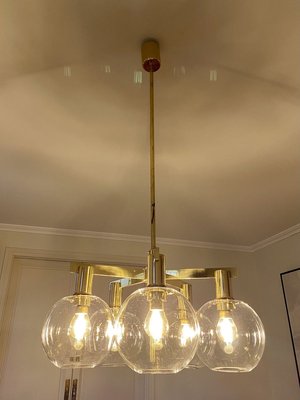 Vintage Chandelier by Hans-Agne Jakobsson, 1960s-ZYF-803295