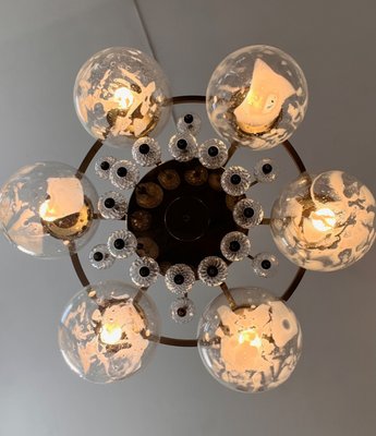 Vintage Chandelier by Kamenicky Šenov, Czechoslovakia, 1970s-SEI-1702696