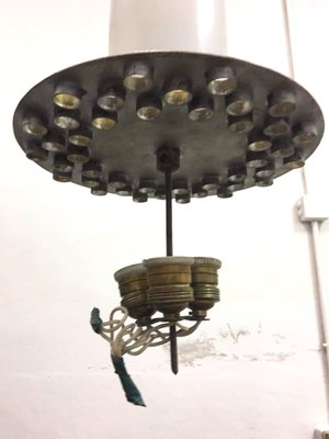 Vintage Chandelier from Aureliano Toso, 1940s-KY-624514