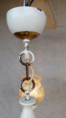 Vintage Chandelier from Drukov Brno, 1960s-VIC-883773