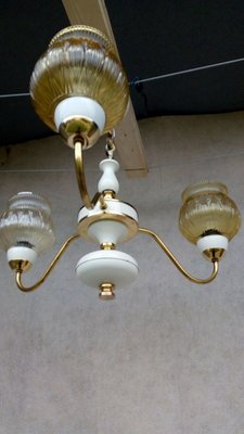 Vintage Chandelier from Drukov Brno, 1960s-VIC-883773