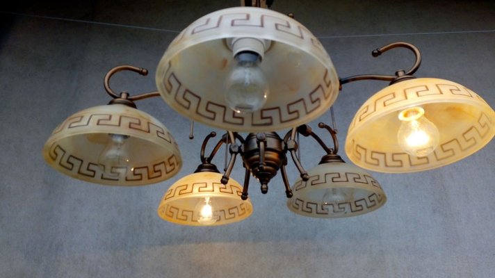 Vintage Chandelier from Jasma, 1980s-VIC-883625