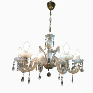 Vintage Chandelier in Glass, 1950s-GEL-1789849