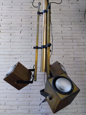 Vintage Chandelier in Metal, 1970s-ACQ-1806814