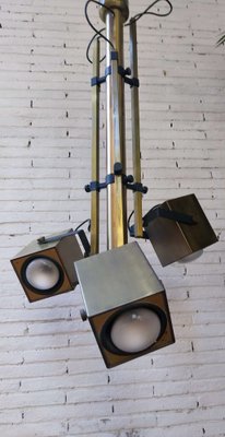 Vintage Chandelier in Metal, 1970s-ACQ-1806814