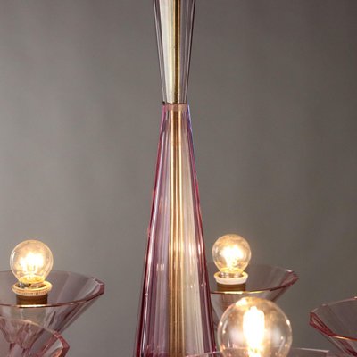 Vintage Chandelier in Murano Glass, Italy, 1940s-VMM-2022997