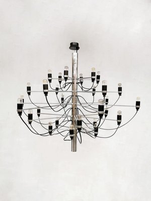 Vintage Chandelier Pendant by Gino Sarfatti, 1970s-BW-689012