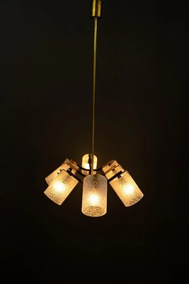 Vintage Chandelier with Acrylic Glass chade, 1960s-SPD-1309281