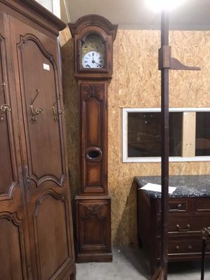 Vintage Cherry Grandfather Clock-HLV-1428839