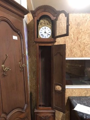 Vintage Cherry Grandfather Clock-HLV-1428839