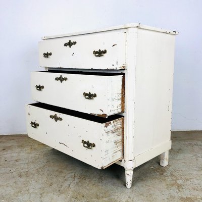 Vintage Chest of Drawers in White, 1930s-LCQ-1791952