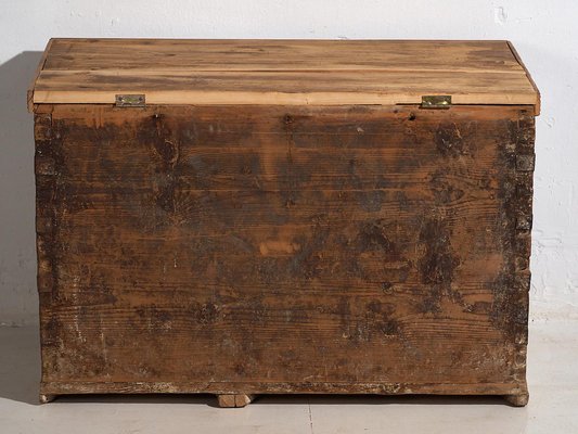 Vintage Chest with Olive Green Patina, 1920-ZNJ-2036655