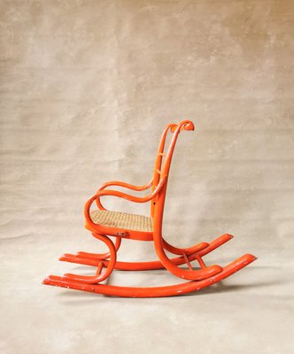 Vintage Children's Rocking Chair from Thonet, 1920s-FW-2022764