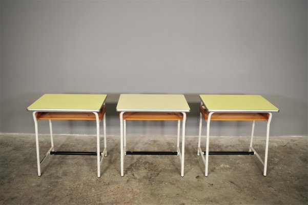 Vintage Children's School Desks, 1960s, Set of 3-KNM-1316972