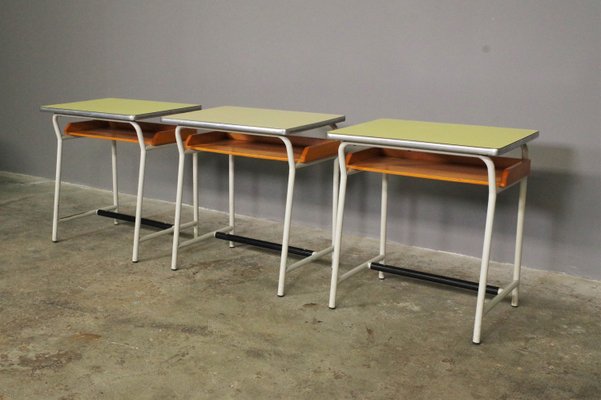 Vintage Children's School Desks, 1960s, Set of 3-KNM-1316972