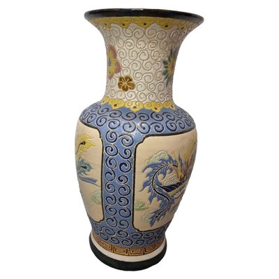 Vintage Chinese Ceramic Vase, 1970s-VHW-2032210