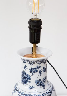 Vintage Chinese Hand Painted Table Lamp, 1940s-JWI-2019860