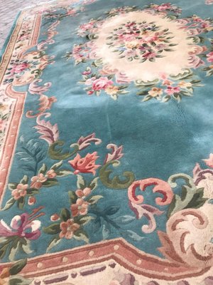 Vintage Chinese Savonnerie Style Rug-YMM-1061641