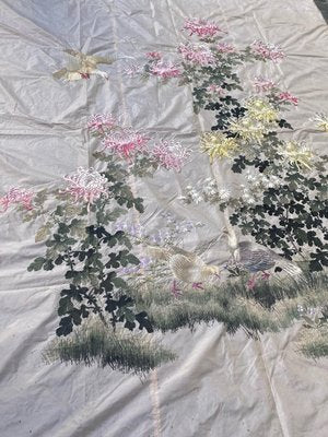 Vintage Chinese Silk Embroidery-YMM-1073876