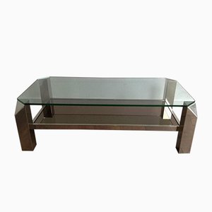 Vintage Chrome Coffee Table-BA-658612