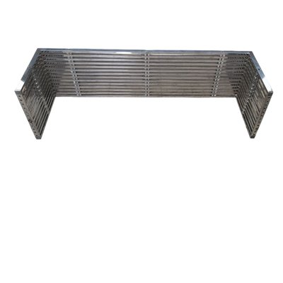 Vintage Chrome Metal Bench-TCS-1817992