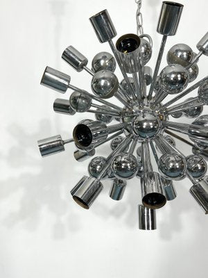 Vintage Chrome Sputnik Chandelier from Reggiani, Italy, 1970s-OT-1193570